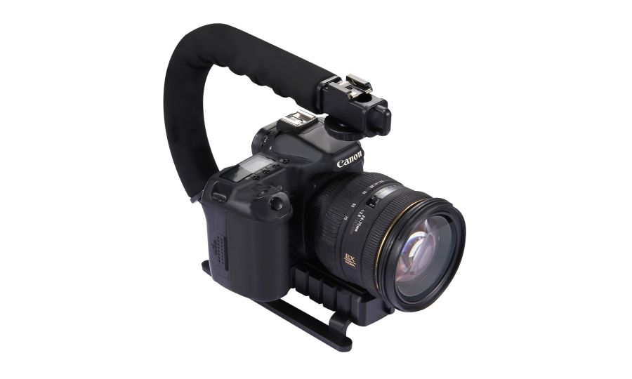Stabilizačná rukoväť pre fotoaparáty a videokamery