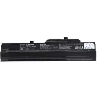 Batéria pre MSI Wind 90, Wind U100, Wind U120, Medion MD96891 a ďalšie, 4400 mAh, Li-Ion