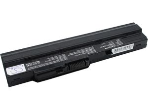 Batéria pre MSI Wind 90, Wind U100, Wind U120, Medion MD96891 a ďalšie, 4400 mAh, Li-Ion