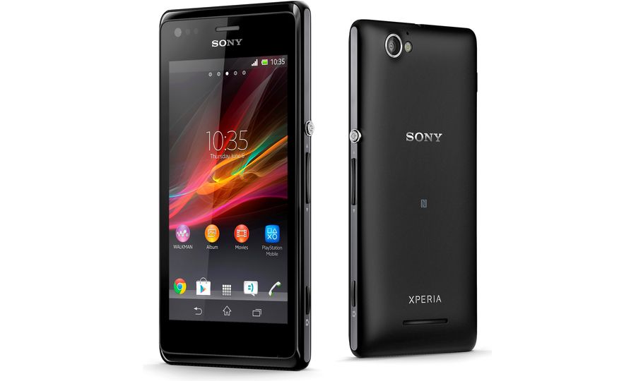 Sony Xperia M - čierna