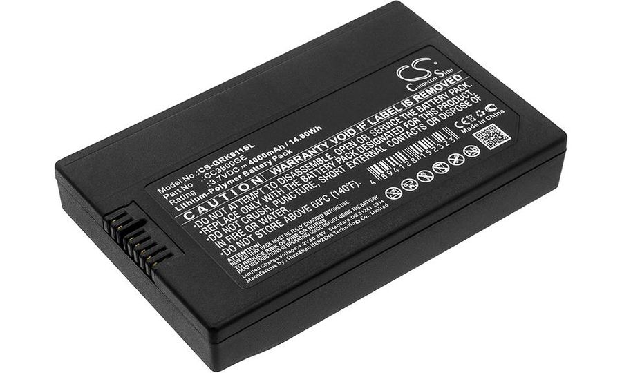 Batéria pre GE DPI 612 Flex, Druck DPI 611, DPI 612, 4000 mAh, Li-Pol