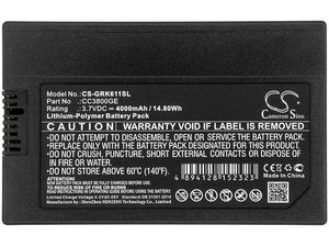 Batéria pre GE DPI 612 Flex, Druck DPI 611, DPI 612, 4000 mAh, Li-Pol