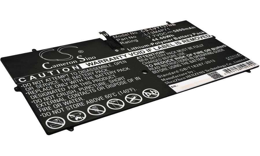 Batéria pre Lenovo Yoga 3 Pro, 5800mAh, Li-Pol