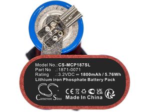 Batéria pre Ermila Bellina, Moser Chrom Style Pro 1871 a ďalšie, 1800 mAh, LiFePO4