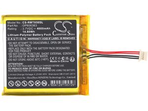 Batéria pre GPS navigáciu, RAND MCNALLY PRO II 2 a ďalšie, 4000 mAh, Li-Pol