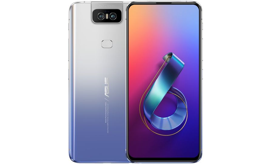 ASUS ZenFone 6 6/128 GB strieborná