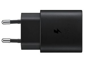 Samsung 25W sieťová rýchlonabíjačka USB-C, bez kábla, ekologické balenie, čierna