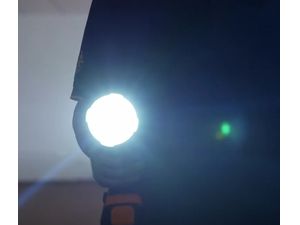 TOLSEN Akumulátorová ručná LED baterka 20V, 10W, 6500K, bez batérie