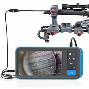 Teslong NTG450 endoskop s 4,5" displejem pro kontrolu hlavně pušky od ráže .20, ohebná sonda 91 cm