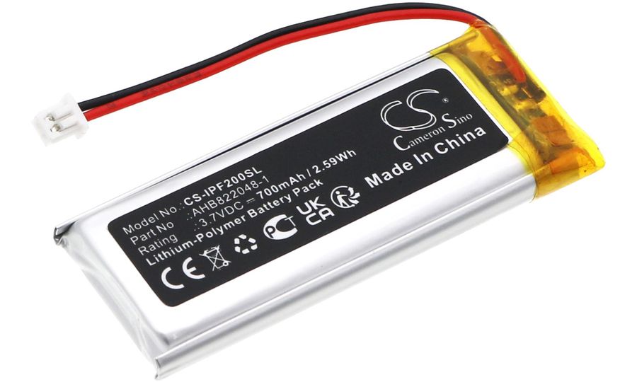 Batéria pre Interphone ACTIVE, CONNECT, EDGE a ďalšie, 700 mAh, Li-Pol
