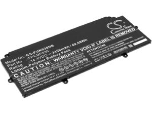 Batéria pre Fujitsu Lifebook U937, LifeBook U938, Lifebook U939 a ďalšie, 3450 mAh, Li-Pol