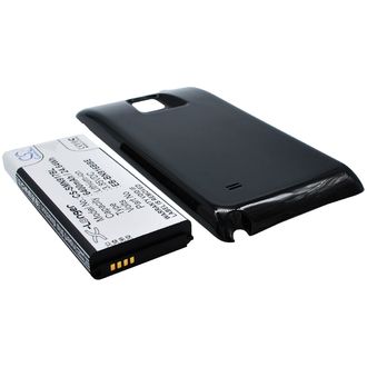 Batérie pre Samsung Galaxy Note 4 rozšírená vrátane zadného krytu čierna, Li-Ion, 6400 mAh