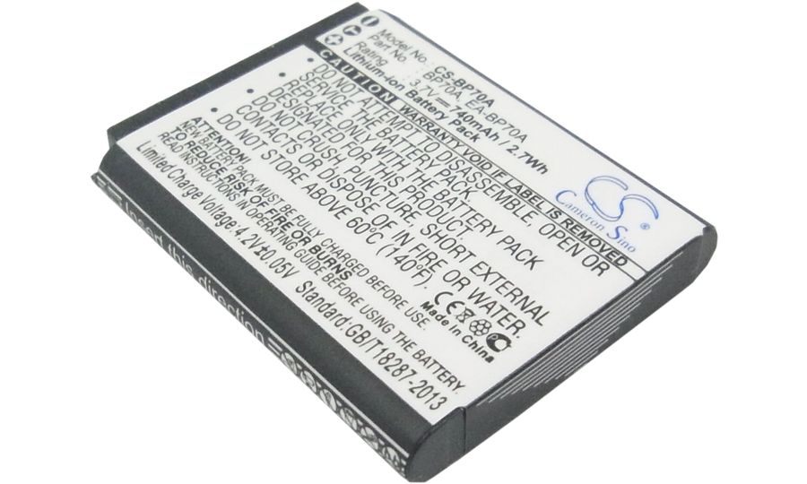 Batérie pre Samsung radu ES/ST (ekv.BP-70A), 740mAh