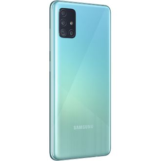 Samsung Galaxy A51, modrá