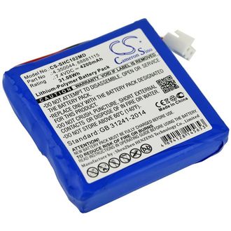 Batéria pre Schiller ECG AT102+, Cardiovit AT102+, MS-2007, MS-2015, 4200 mAh, Li-Pol