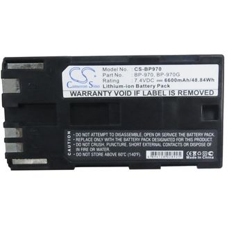 Batéria pre Canon ES-50, ES-6000, Vistura a ďalšie, 6600 mAh. Li-Ion