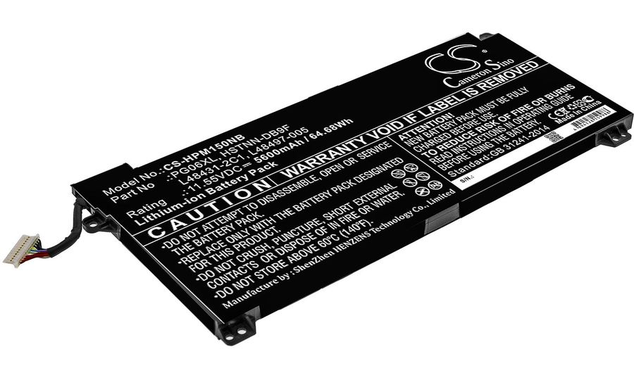 Batéria pre rad HP OMEN 15, Omen 5 Air 15, 5600 mAh, Li-Ion