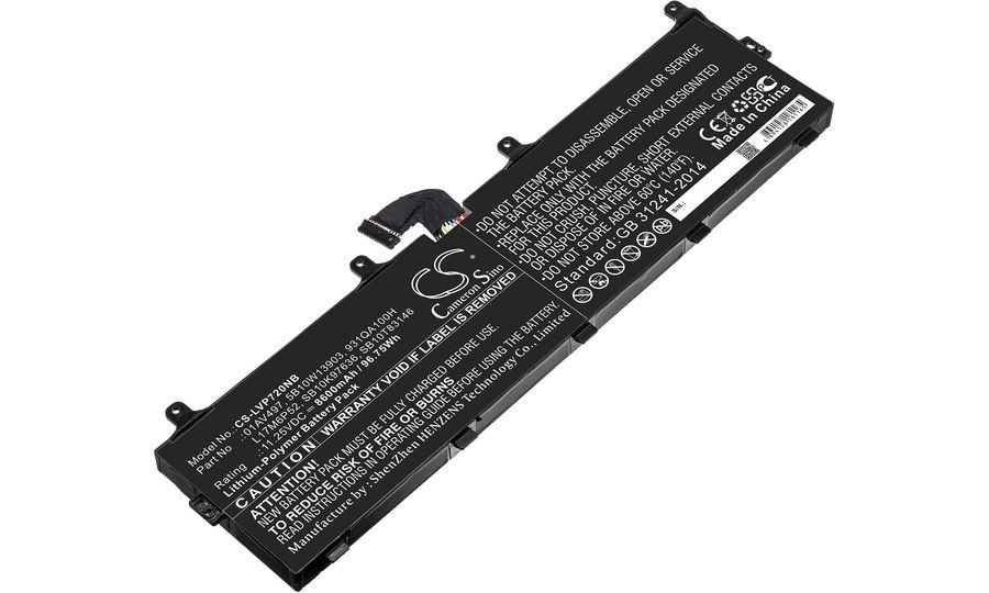 Batéria pre Lenovo ThinkPad P72, ThinkPad P73, 8600 mAh, Li-Pol