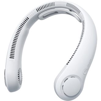 JisuLife Neck Life 4, chladiaci ohrievač krku, 5 rýchlostí, skladacia konštrukcia, 5000 mAh, sivá