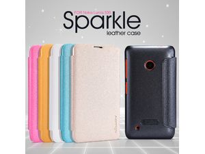 Nillkin flipové puzdro Sparkle Folio pre Microsoft Lumia 535, čierne