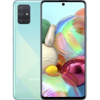 Samsung Galaxy A71, modrá