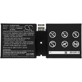Batéria pre Microsoft Surface 1927, Surface Go 2, 3500 mAh, Li-Pol