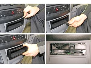 Brodit ProClip pre Mercedes Benz Sprinter 07-18/Volkswagen Crafter 07-16, zosilnený, na stred vpravo