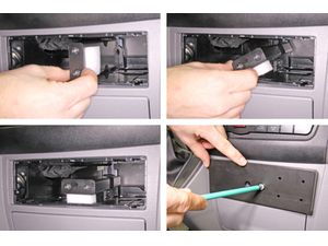 Brodit ProClip pre Mercedes Benz Sprinter 07-18/Volkswagen Crafter 07-16, zosilnený, na stred vpravo