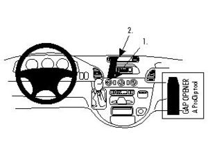 Brodit ProClip montážna konzola pre Mercedes Benz Sprinter 00-06, na stred