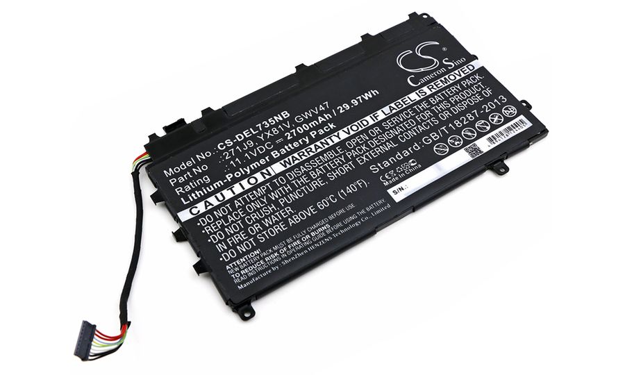 Batérie pre Dell Latitude 7000, 7350, 2700mAh