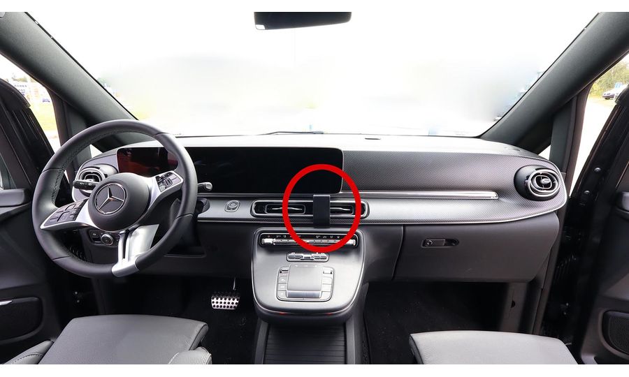 Brodit Montážny držiak ProClip pre Mercedes Benz V-Class 25-25, pre stred