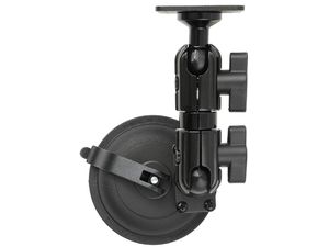 Montážny podstavec s guľovými čapmi a 90mm prísavkou, výška 160mm, max nosnosť 3 kg