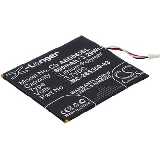Batéria pre Amazon Kindle 7, 8, X , 890mAh