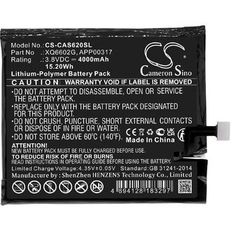 Batéria pre CAT S62, CATERPILLAR S62, 4000mAh, Li-Pol