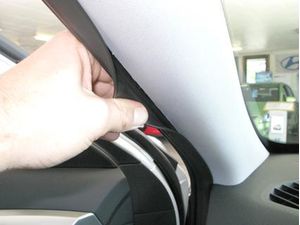 Brodit ProClip montážna konzola pre Hyundai Veloster 12-18, vľavo na stĺpik