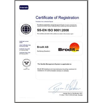 Brodit ProClip montážna konzola pre Toyota HiAce 96-12/Traveler 96-12, na stred