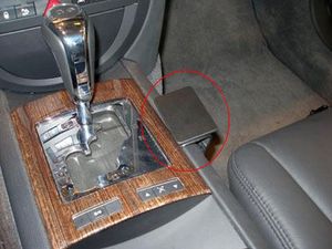 Brodit ProClip montážna konzola pre Citroen C6 07-13, na stred vpravo dole