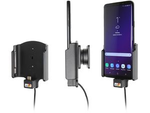 Brodit držiak do auta na Samsung Galaxy S9+ bez puzdra, s nabíjaním z cig. zapaľovača