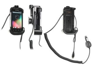 Brodit držiak do auta na Motorola TC70/75 bez puzdra, s nabíjaním z cig. zapaľovača/USB host