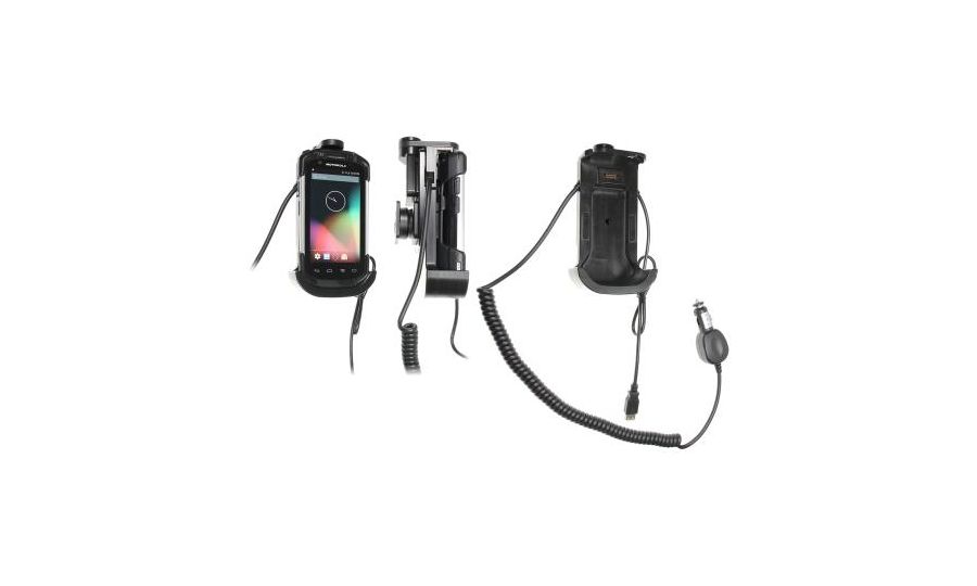 Brodit držiak do auta na Motorola TC70/75 bez puzdra, s nabíjaním z cig. zapaľovača/USB host