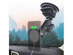 Univerzálny držiak VINmounts mini pre nabíjačku Apple Magsafe s 1" guľovým čapom