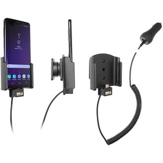 Brodit držiak do auta na Samsung Galaxy S9 bez puzdra, s nabíjaním z cig. zapaľovača
