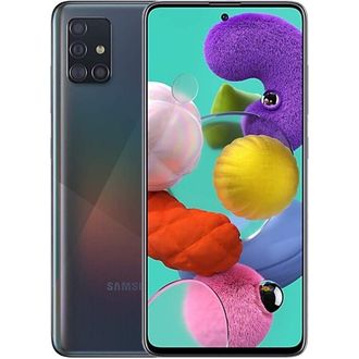 Samsung Galaxy A51, čierna