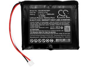 Batéria pre Sencor Spv2706, Spv2715, Spv 2716, Spv 2718, 1900 mAh, Li-Ion