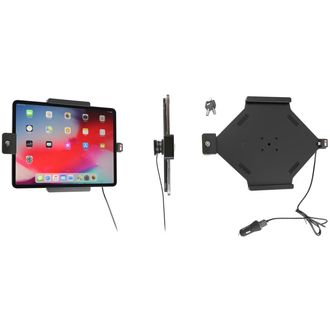 Brodit držiak do auta na Apple iPad Pro 12,9” 2020/2018 bez puzdra s nabíjaním z cig.zap./USB/zámek