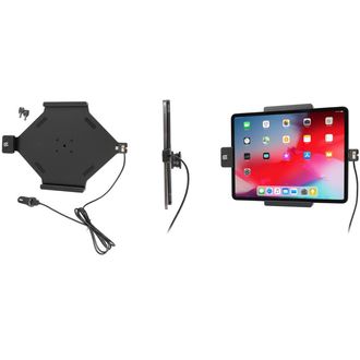 Brodit držiak do auta na Apple iPad Pro 12,9” 2020/2018 bez puzdra s nabíjaním z cig.zap./USB/zámek