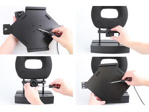 Brodit držiak do auta na Apple iPad Pro 12,9” 2020/2018 bez puzdra s nabíjaním z cig.zap./USB/zámek