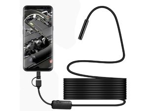 Inskam Y101 USB-C/USB endoskop 8mm, 1200p, pevná dĺžka kábla 10m