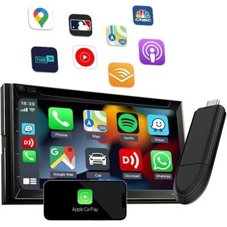 Adaptér Carlinkit Mini SE pre bezdrôtový CarPlay pre originálne autorádiá s Carplay