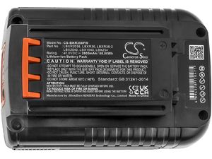 Batéria pre Black & Decker (napr. Black & Decker LBX1540), 2000 mAh, 40 V